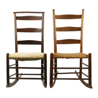 Lot 37: Two Rocking Chairs
