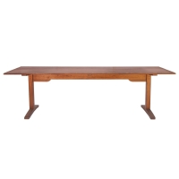 Lot 140: Shaker Style Trestle Table
