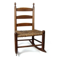 Lot 46: Child's Rocking Chair
