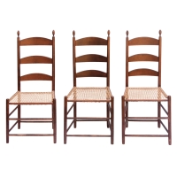 Lot 55: Six Side Chairs