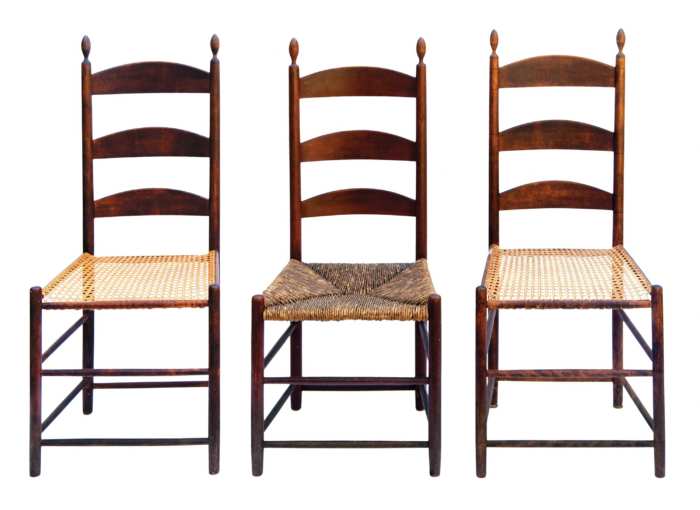 Lot 55: Six Side Chairs