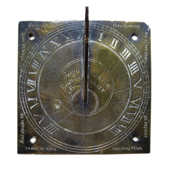 Lot 78C: Very Rare Shaker Sundial