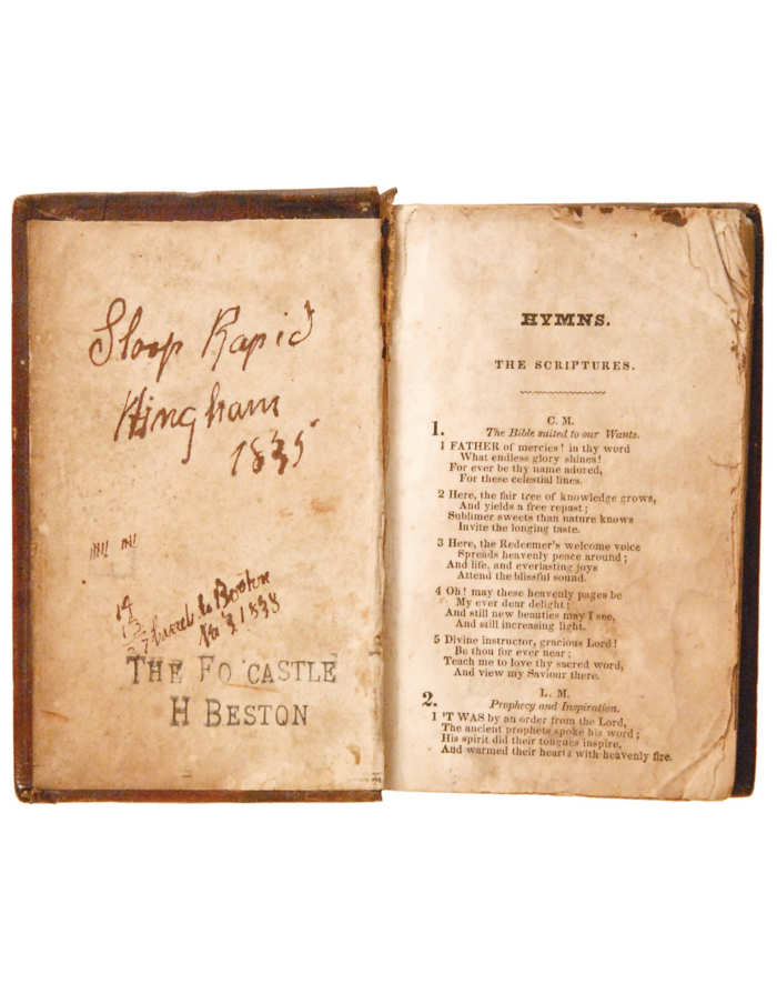 Lot 12: Seamen's Hymns and Whalemen's Shipping List