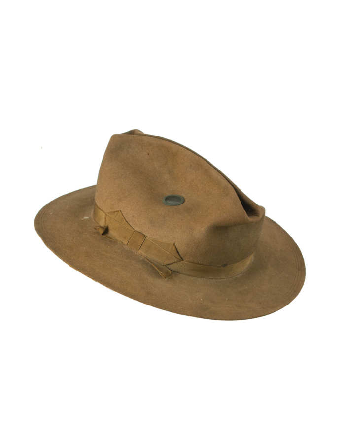 Lot 144A: Spanish American War Campaign Hat