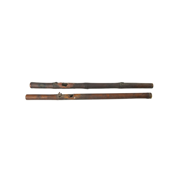 Lot 144B: Two Bamboo Smoking Pipes