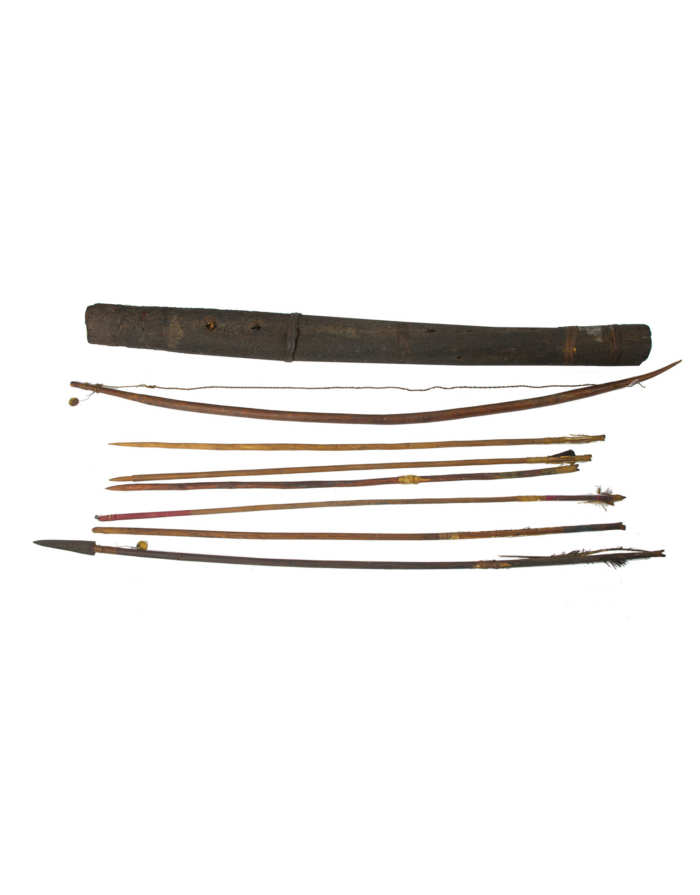 Lot 144E: Zulu Bow, Quiver and Arrows