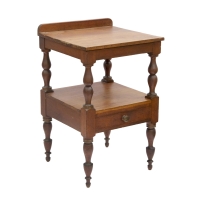 Lot 185: 19th C. Cherry Wood Stand