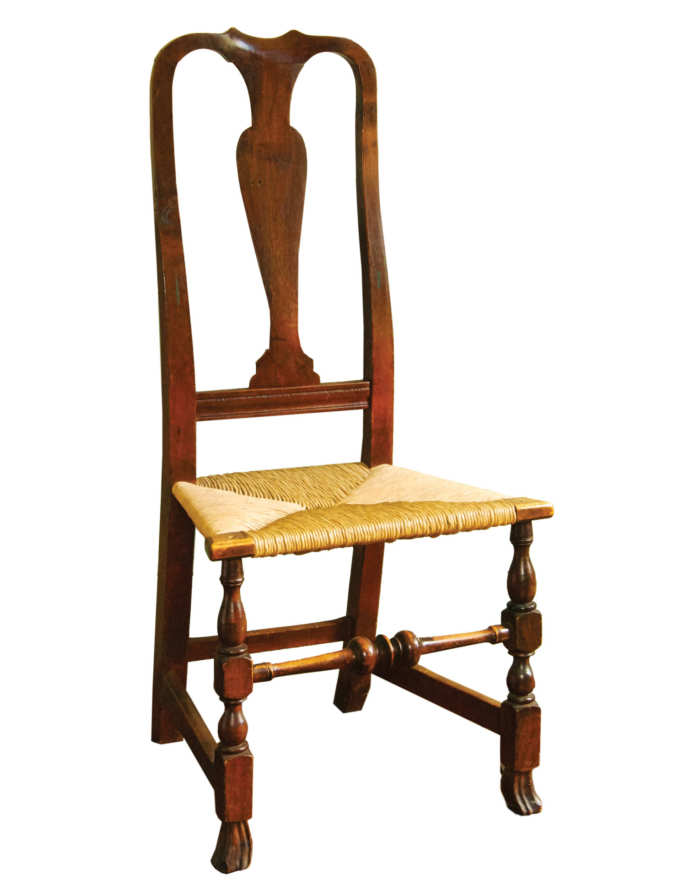 Lot 21: Queen Anne Side Chair