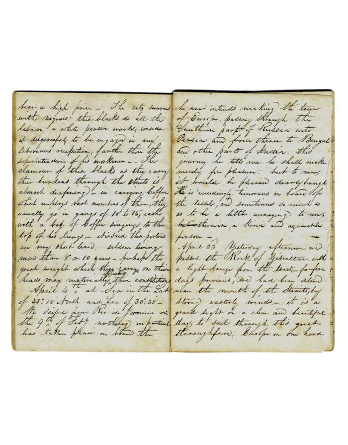 Lot 59: 19th C. Handwritten Manuscript