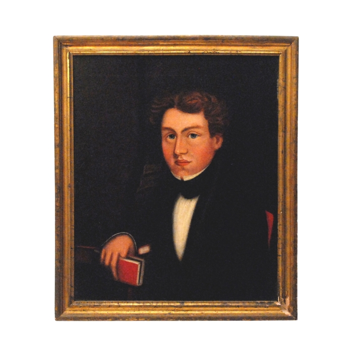 Lot 71: Portrait of Boy with Book