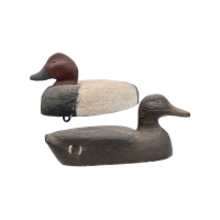 Lot 72B: Two Carved Wood Decoys