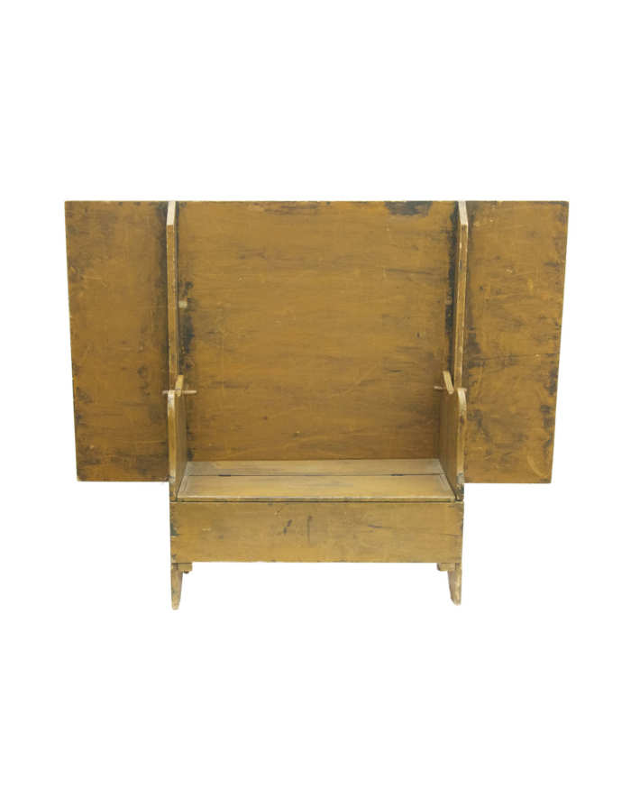 Lot 85: Early 19th C. Hutch Table/Bench