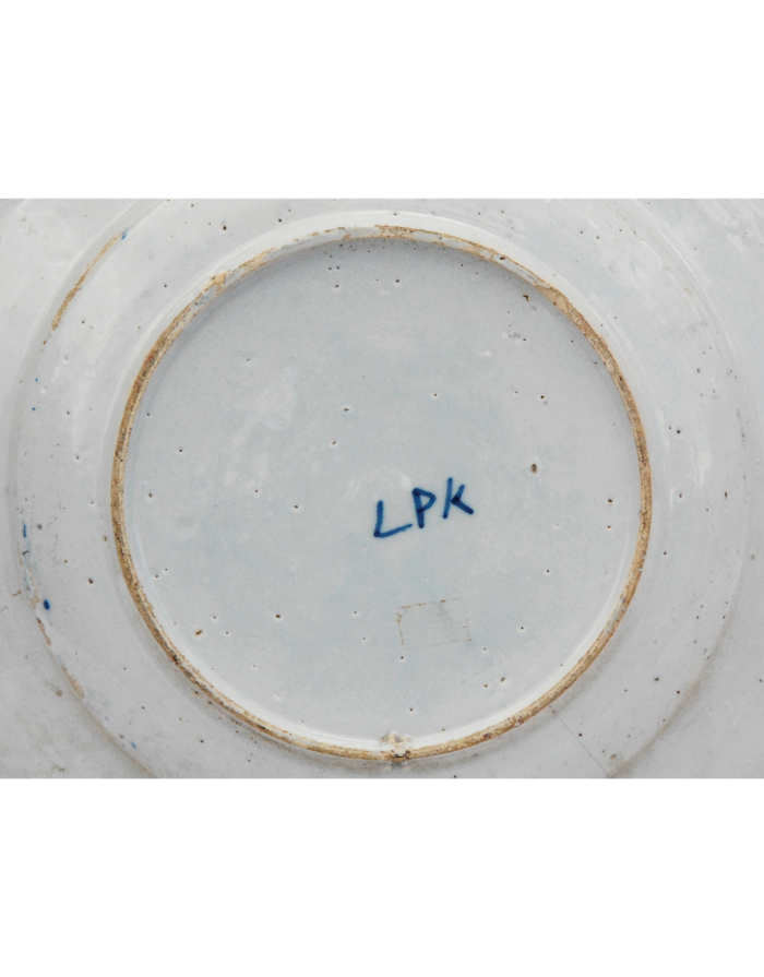 Lot 8A: Early Delft Ceramic Plate