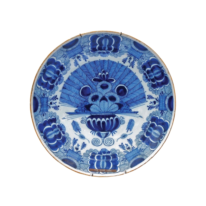 Lot 8: Early Delft Ceramic Charger