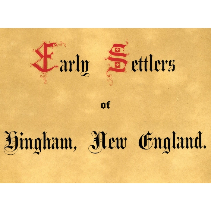 Lot 126A: Ephemera Collection Related to Hingham, MA