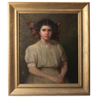 Lot 132: Portrait of Young Girl