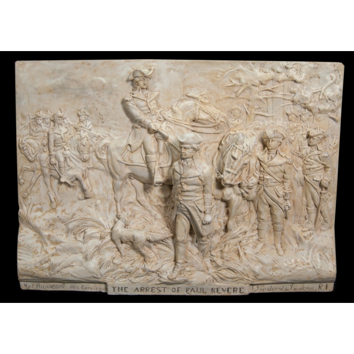 Lot 133: Bas-Relief of Paul Revere