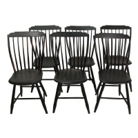 Lot 134: 19th c. Windsors Side Chairs