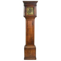 Lot 158: Early 18th c. English Tall Clock