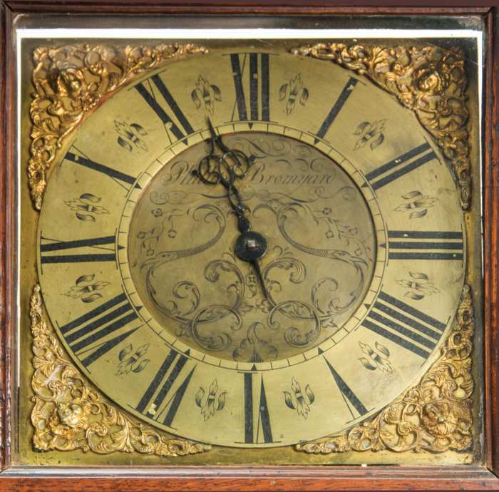 Lot 158: Early 18th c. English Tall Clock