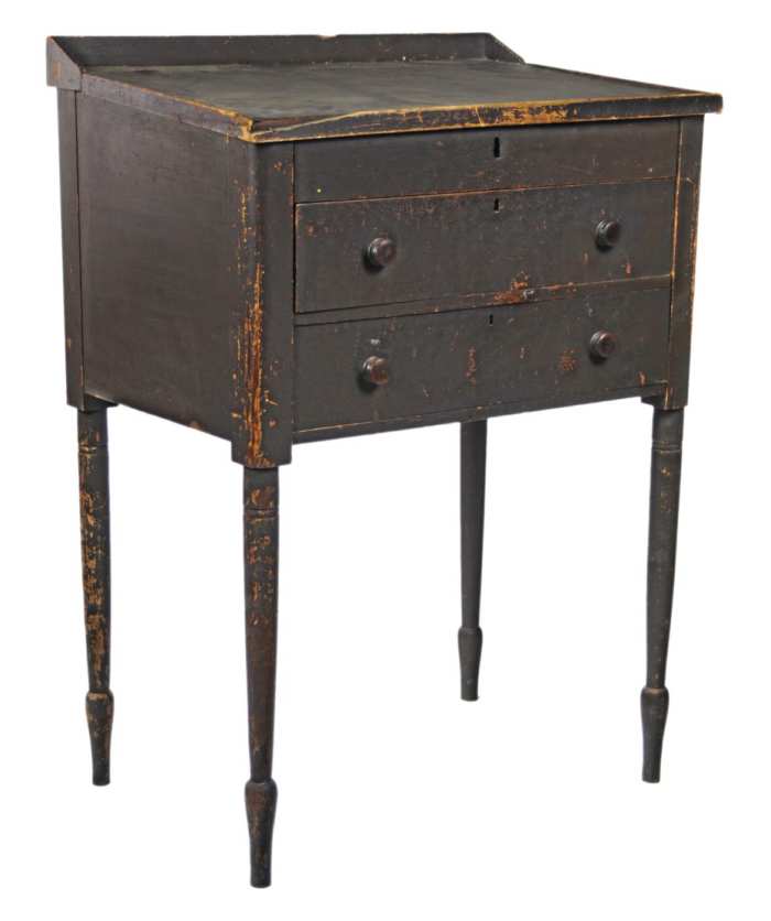 Lot 175: 19th c. Pine Stand-Up Desk