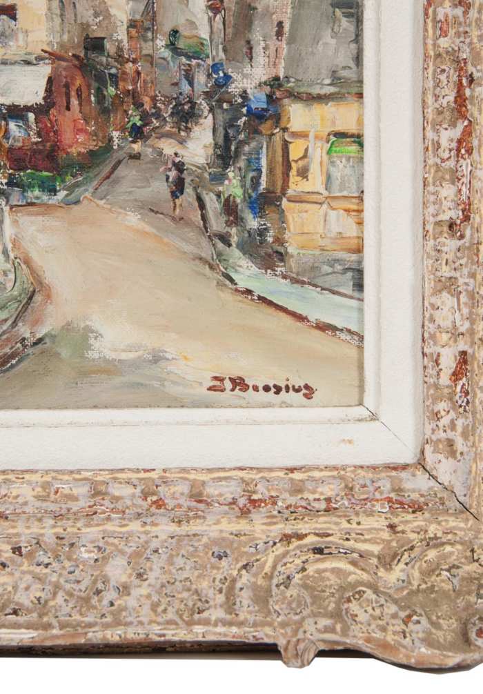 Lot 186: Oil Painting by J. Brosius