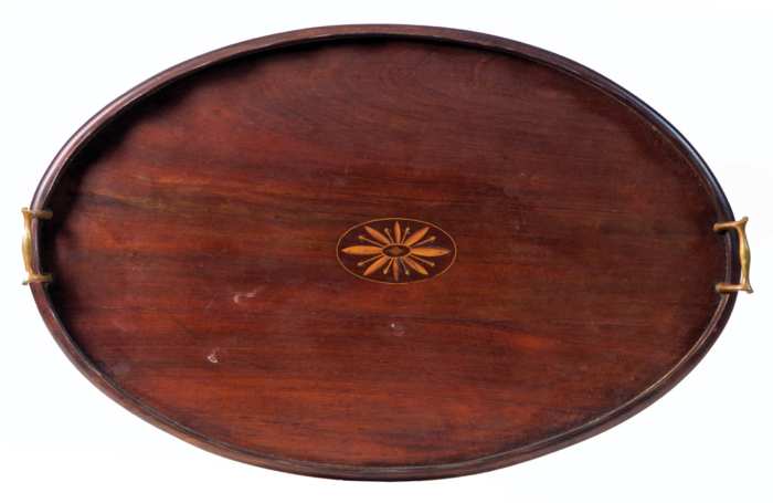 Lot 202: Two Serving Trays