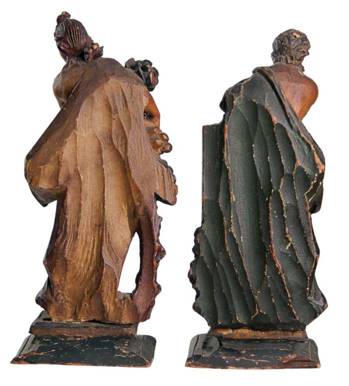 Lot 213: Pair of Continental Carvings