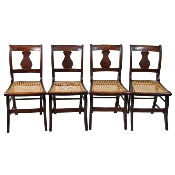 Lot 255: Set of Four Side Chairs