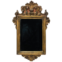 Lot 262: Continental Looking Glass