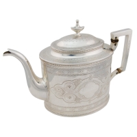 Lot 43A: Sterling Silver Teapot