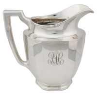 Lot 43: Sterling Silver Pitcher