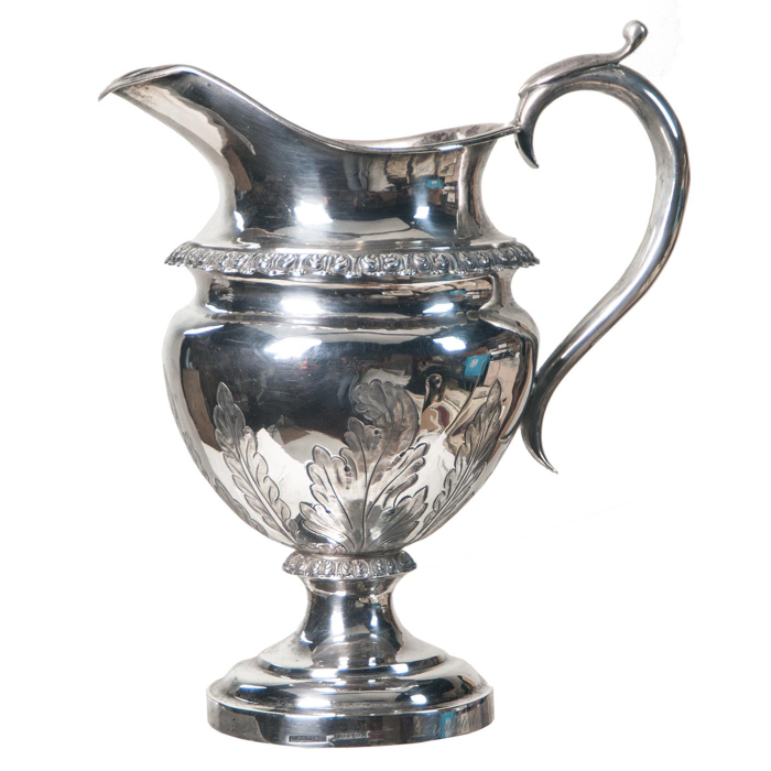 Lot 88: Coin Silver Presentation Pitcher