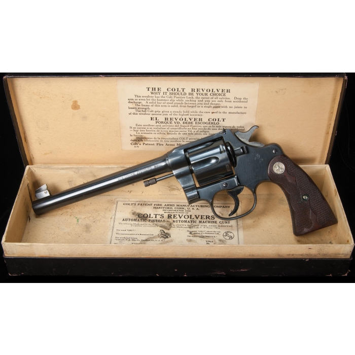 Lot 92C: Colt New Service 44 Revolver