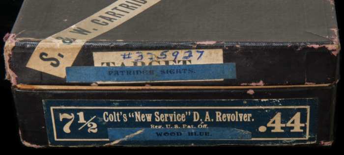 Lot 92C: Colt New Service 44 Revolver