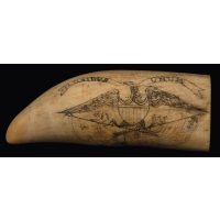Lot 99A: 19th c. Whale's Tooth