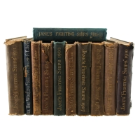 Lot 127: "Fighting Ships" Books