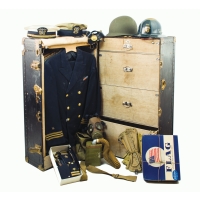 Lot 129: Trunks With Uniforms