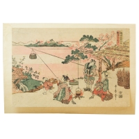 Lot 138: Six Woodblock Prints
