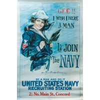 Lot 163: Navy WWI Poster