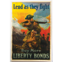 Lot 169: WWI Bond Poster