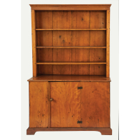 Lot 105: Stepback Cupboard