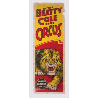 Lot 119: 20th C. Circus Poster