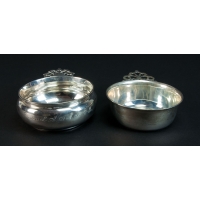 Lot 132: Silver Porringers