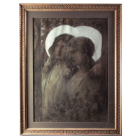 Lot 135: Charcoal by Edwin H. Blashfield