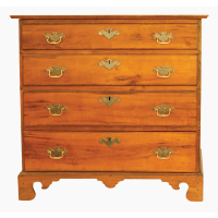 Lot 150: 18th C. Chippendale Chest