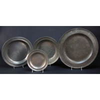 Lot 159: Early 19th C. English Pewter