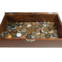 Lot 185: Collection of US & World Coins & Currency