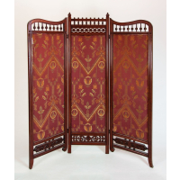 Lot 205: Eastlake Three-Panel Screen