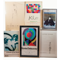 Lot 204: Ten Art Posters